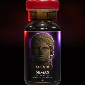 Флакон Semax от Elexir Peptides, с Хера на етикета